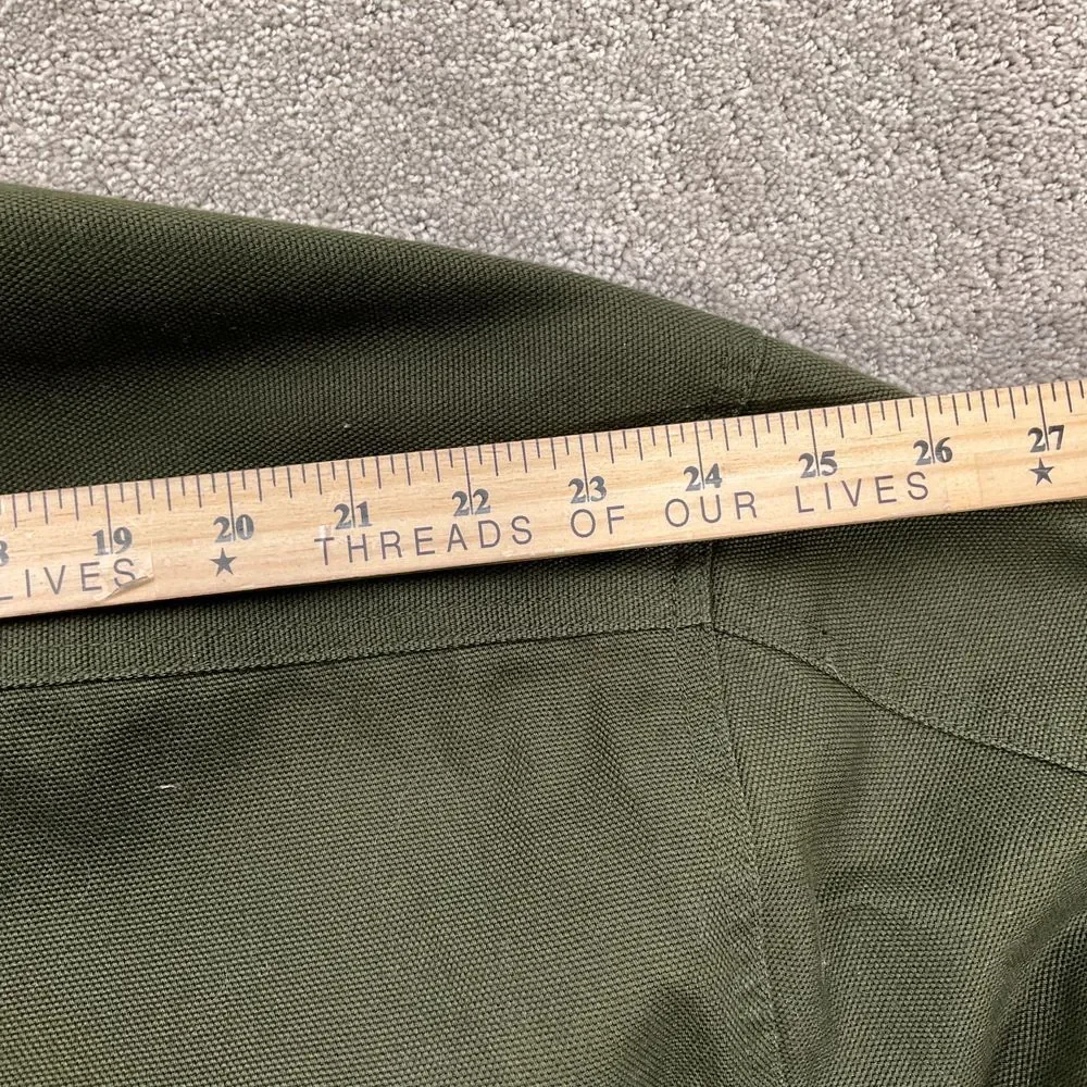 Duluth Shacket Men‎ 3XL Green Hanger Bender Fire Hose Lined Chore Shacket Work